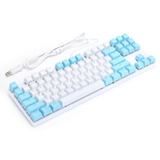 K100 87-key Teclado De Juegos De Ordenador Led Luz Mecánica