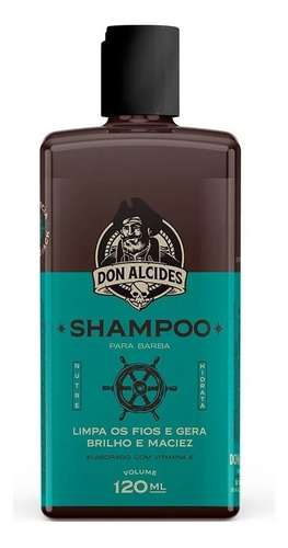 Shampoo Para Barba Don Alcides - Calico Jack - Don Alcides