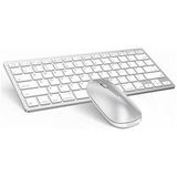 Teclado Y Mouse Bluetooth Omoton Para iPad Y iPhone (ipados