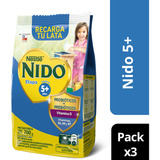 Leche En Polvo Nido® Etapa 5+ 700g Pack X3