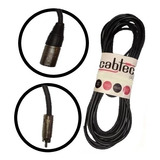 Cable De Audio Canon Xlr Macho A Rca De 6 Metros Cab-tec