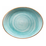 Fuente Oval 25 Cm Aqua 25ov Porcelana Volf Bonna