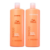 Kit Shampoo 1l + Condicionador 1l Wella Invigo Nutri-enrich