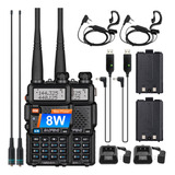 Baofeng Uv-5r Radios De Mano De 8 W Radioaficionado Baofeng