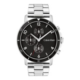 Reloj Para Hombre Calvin Klein Gauge 25200067 Plateado