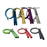 Soga Saltar Crossfit Cable Metal Regulable Mango De Aluminio