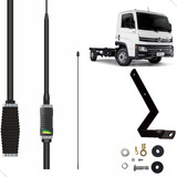 Antena Px Argentina Base Mola Preta Suporte Delivery Carona