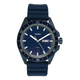 Relógio Fossil Fs5260/3an Azul Masculino