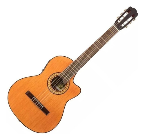 Guitarra Electroacústica Criolla Nylon Gracia M8 Eq Oferta!