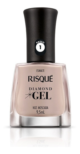 Esmalte Risque Diamond Gel Várias Cores Atacado Revenda Cores Noz Moscada