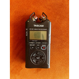 Gravador De Voz Digital Tascam Dr-40x Preto