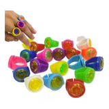 Anillos Top X 20 Plastico Colores Surtidos Cotillon Carioca