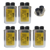 Kit 5 Capacitor De Microondas Alta Tensão 85uf 2100v