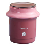 Lonchera Contenedor Comida Sopa Caliente De Acero Inox 400ml Color Rosa