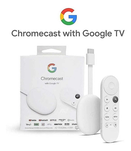 Google Chromecast 4g Convertidor Smart Tv/streaming Original