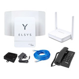 Kit Internet Rural/telefone Elsys Amplimax 4g / Dados E Voz