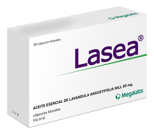 Lasea, Aceite Esencial De Lavandula. 80 Mg (ansiedad)