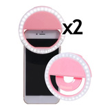 Aro De Luz Led Redondo Para Selfies Celular Recargable