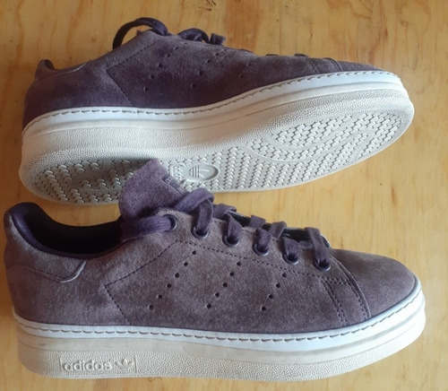 Tenis Sneakers adidas Dama Stan Smith Piel Violetas  