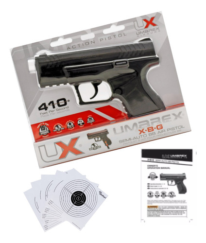 Marcadora Umarex 410fps Xbg Co2 Bbs .177 Pistola Xchws P