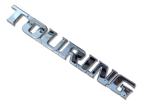 Emblema Mitsubishi Lancer, Palabra Touring, Adhesivo 3m. Foto 2