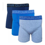 Pack X6 Boxer Dufour Art12058 ALG Y Lycra Surtido De Colores