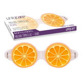 Máscara Térmica Gel Laranja Para Área Dos Olhos Uniqcare