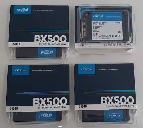 Ssd Crucial Linha Bx500 240gb Sata Iii 2.5 