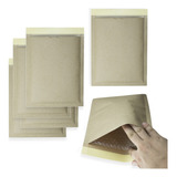 Kit 15 Envelopes Com Bolha Papel Kraft P/ Agendas 19x25 Cm 