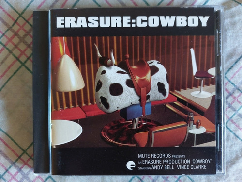 Erasure - Cowboy Cd (1997) Descatalogado 