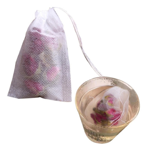 100 Bolsitas De Infusión Hierba Y Té 7 X 9 Cm /rrstore