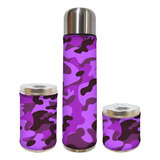 Set Matero 3 Piezas Aty Camuflaje Rosa Excelente Calidad