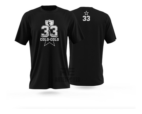 Polera Colo - Colo Conmemorativa 33 Adulto Dis1