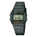 Reloj Casio W-59-1v Circuit Color De La Correa Negro