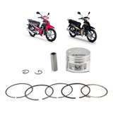 Kit Piston Con Anillos Std Motocicleta Yamaha Crypton 110