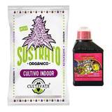 Sustrato Cultivate Indoor 25lts Con Top Crop Bloom 250ml