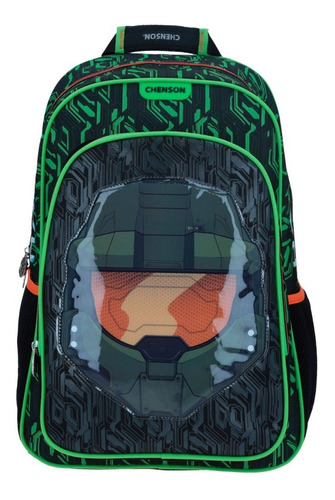 Mochila Escolar Grande Master Chief Halo Chenson Original