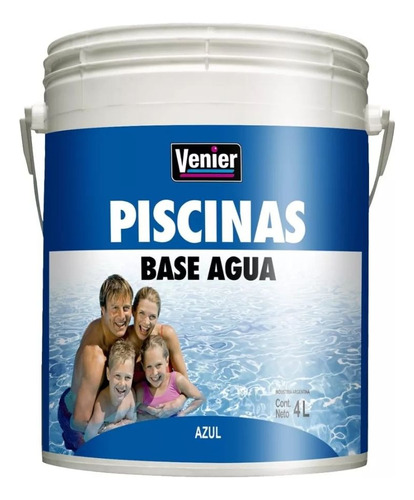 Venier Piscinas Al Agua Azul X 4 Lts