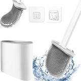 Escova Sanitária De Silicone P/ Limpar Banheiro Vaso Privada