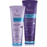 Kit Siàge Revela Cachos,crespos Shampoo+condicionador Eudora