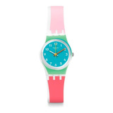 Reloj Mujer Swatch De Travers Lw146 /relojería Violeta