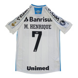 Camisa Jogo Grêmio Libertadores 2020 Branca M. Henrique #7