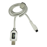 Cable Usb Datos Carga Android Universal Pantalla Lcd Oulet