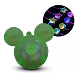 60 Collares Mickey Led Luminoso Colgante Cotillon Carioca