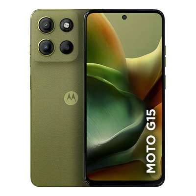 Smartphone Motorola Moto G15 256 GB 4 GB de RAM Cámara de 50 MP Verde | Meses sin interés