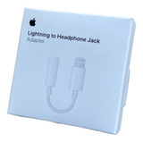 Adaptador De Lightning A Jack De 3.5 Mm Para Audifonos Apple