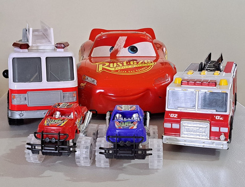 Cars Y Tonka Lote De Carritos Usados