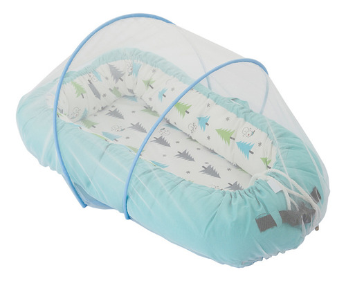 (bl) Mosquitera Para Cuna, Cama Infantil Plegable Portátil,