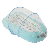 (bl) Mosquitera Para Cuna, Cama Infantil Plegable Portátil,