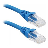 Cable De Red Rj45 Internet 15 Metros Categoria 5e Utp Azul